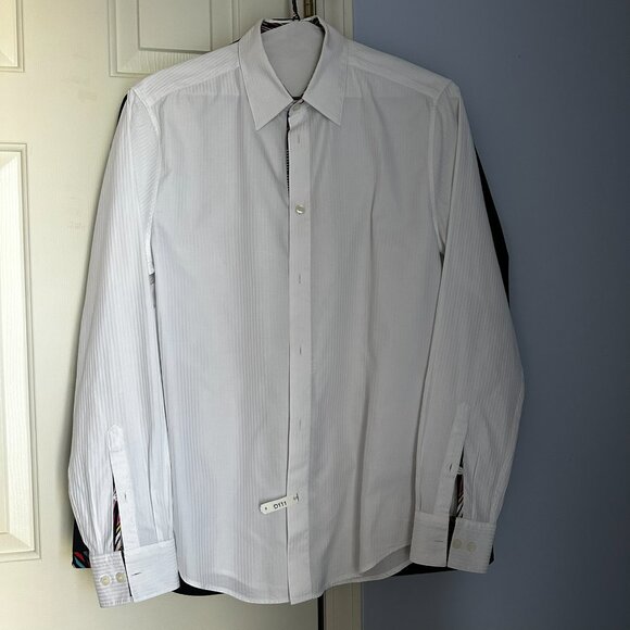 Full Suit Set Matthew Williamson H&M 38R Blazer 32 Pants M Shirt - Picture 9 of 12